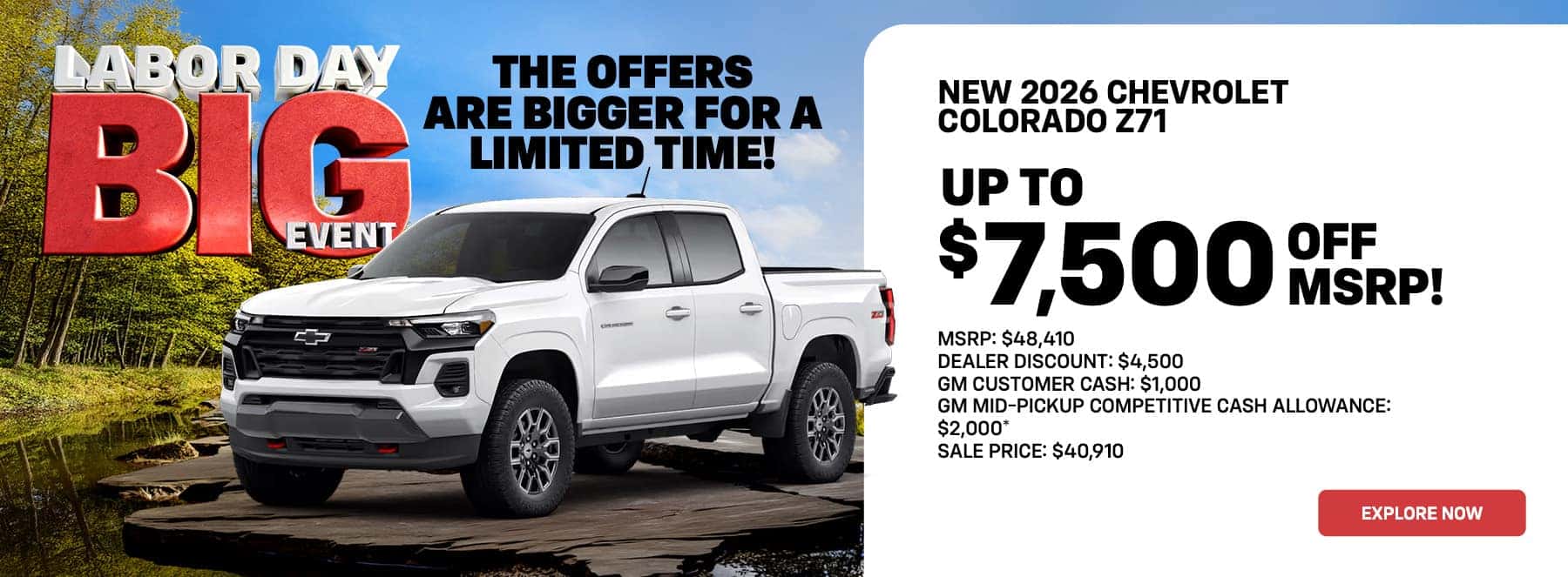 New Chevy Colorado