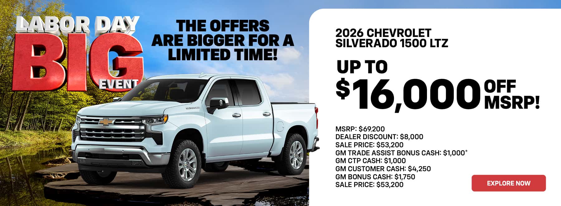 New Chevy Silverado 1500