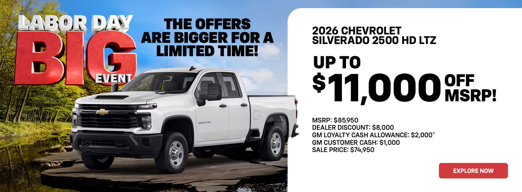 New Chevy Silverado 2500 HD