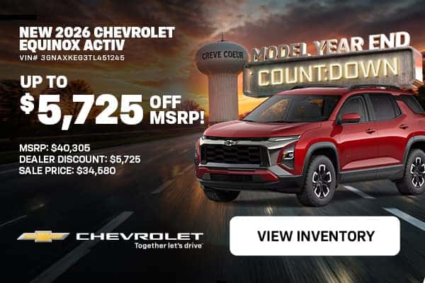 '26 Equinox - $5,725 Off MSRP!
