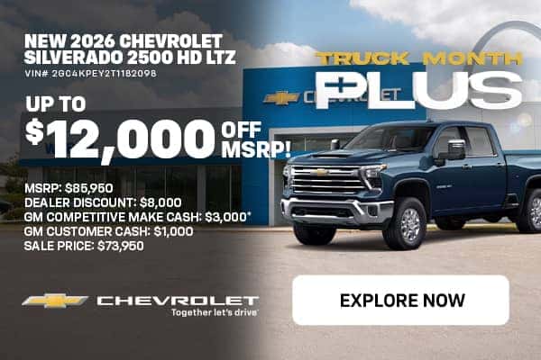 New 2026 Chevrolet Silverado 2500 HD LTZ