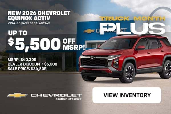 New 2026 Chevrolet Equinox ACTIV