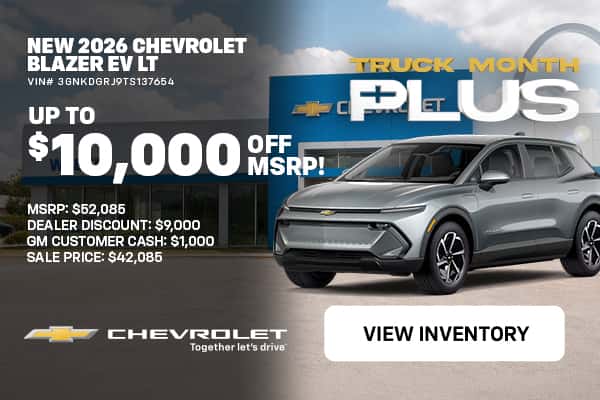 NEW 2026 CHEVROLET BLAZER EV LT