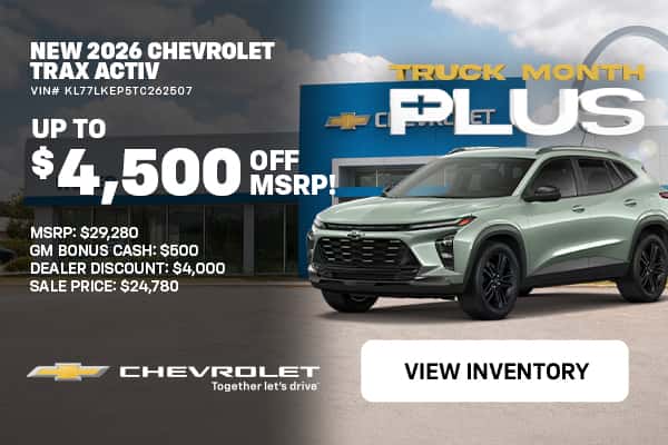 NEW 2026 CHEVROLET TRAX ACTIV