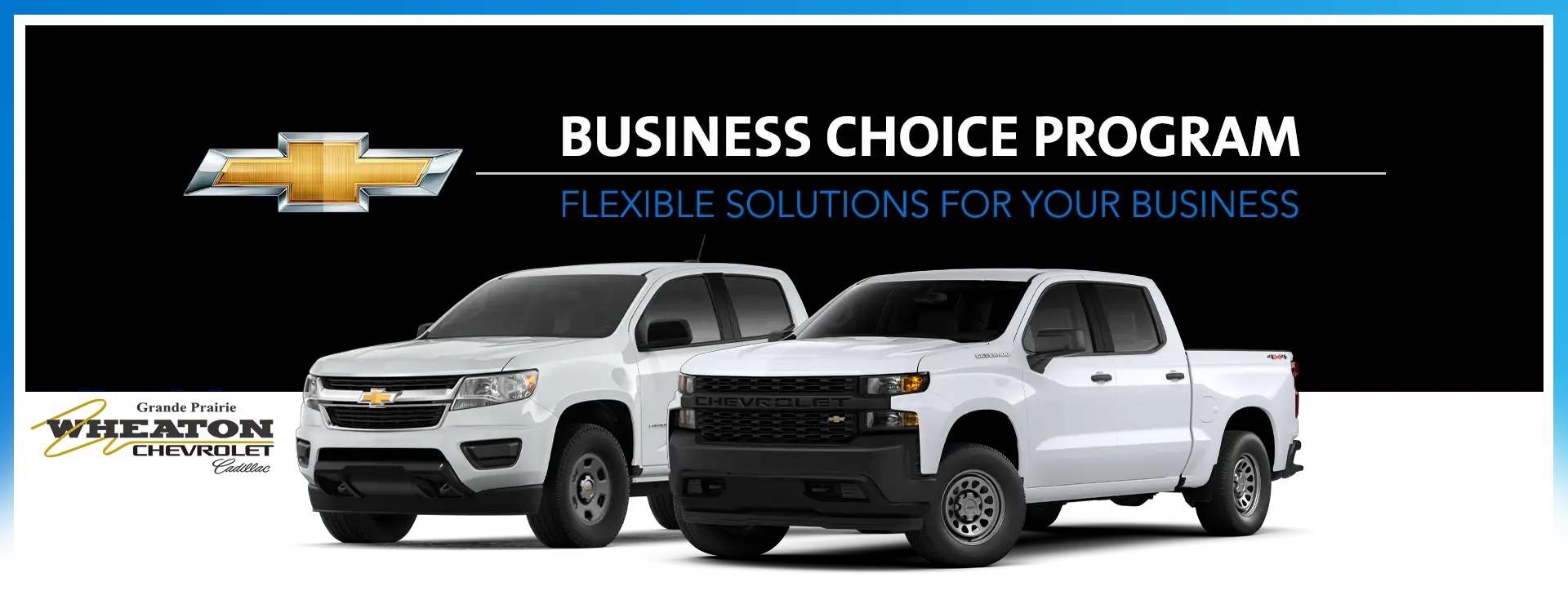 GM Business Choice Grande Prairie, AB | Wheaton Chevrolet