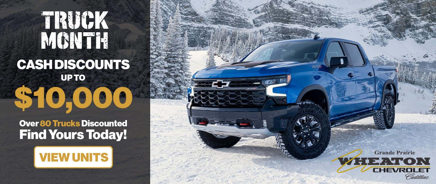 Wheaton Chevrolet Chevrolet Dealer in Grande Prairie, AB