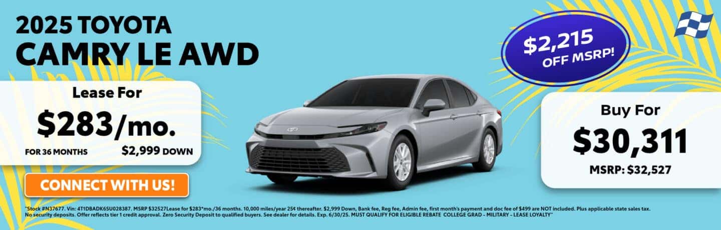 Current New Toyota Specials Offers | Woburn Toyota