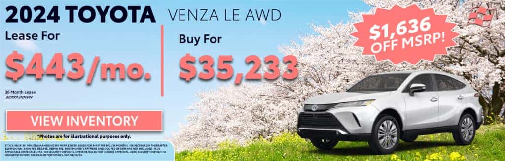 Current New Toyota Specials Offers | Woburn Toyota