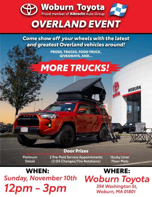 Overland Event | Woburn Toyota