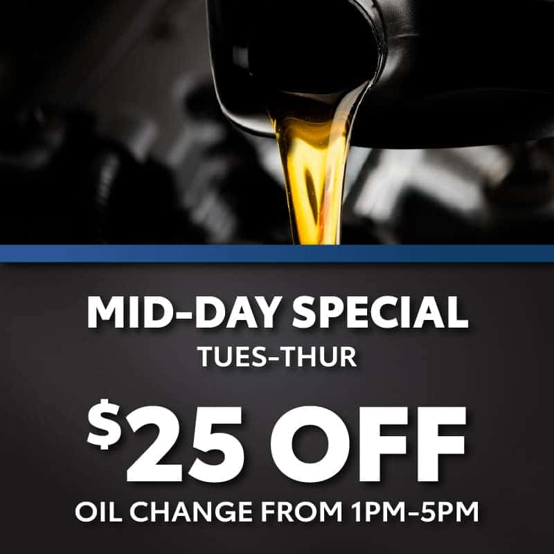 Mid-Day Oil Change Special